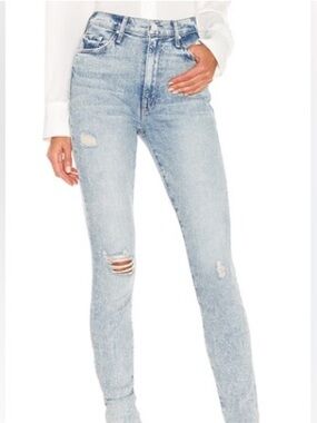 MOTHER “The Super Swooner” high-waisted skinny jeans Sz 26